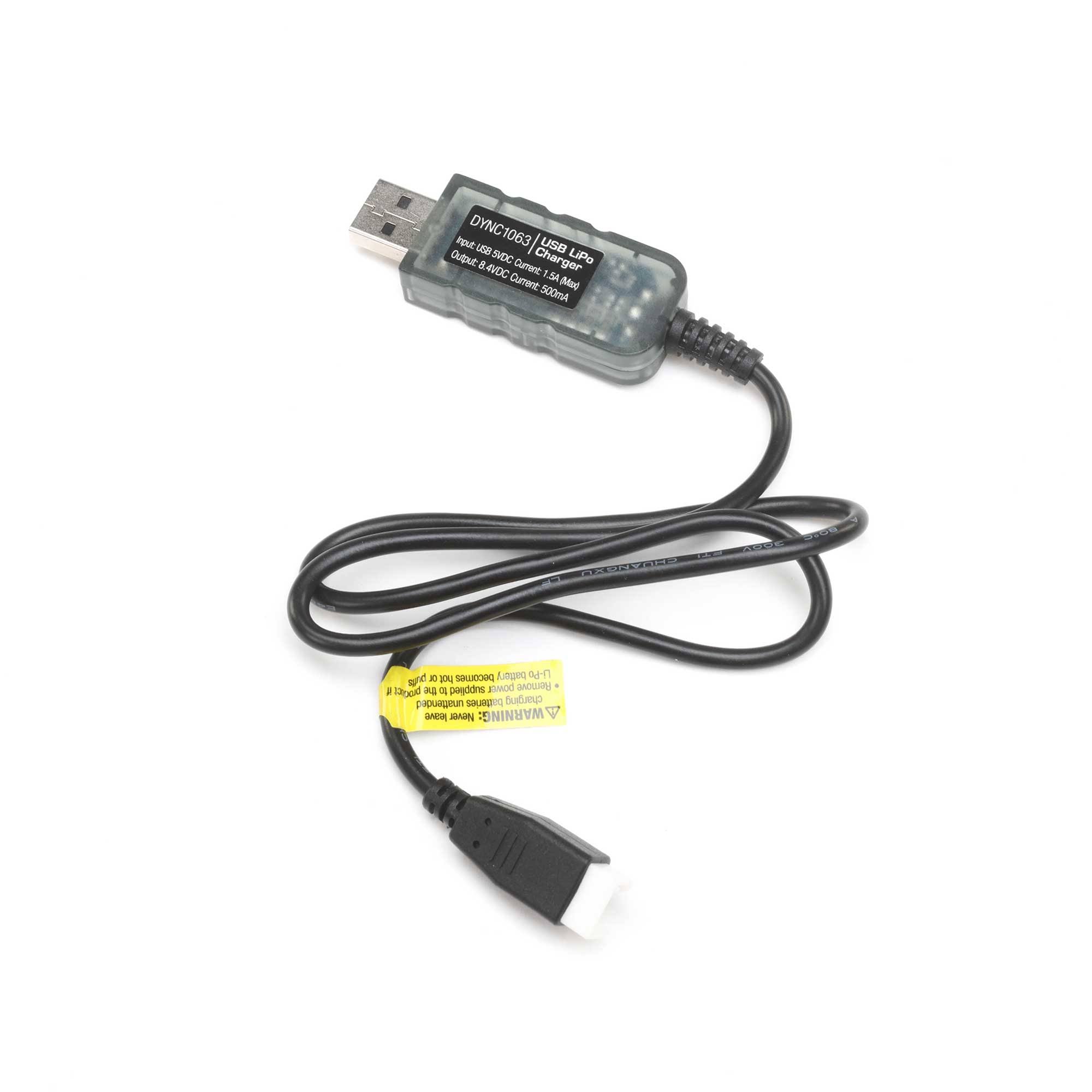 Dynamite USB Charger LiPo for SCX24: DYNC1063