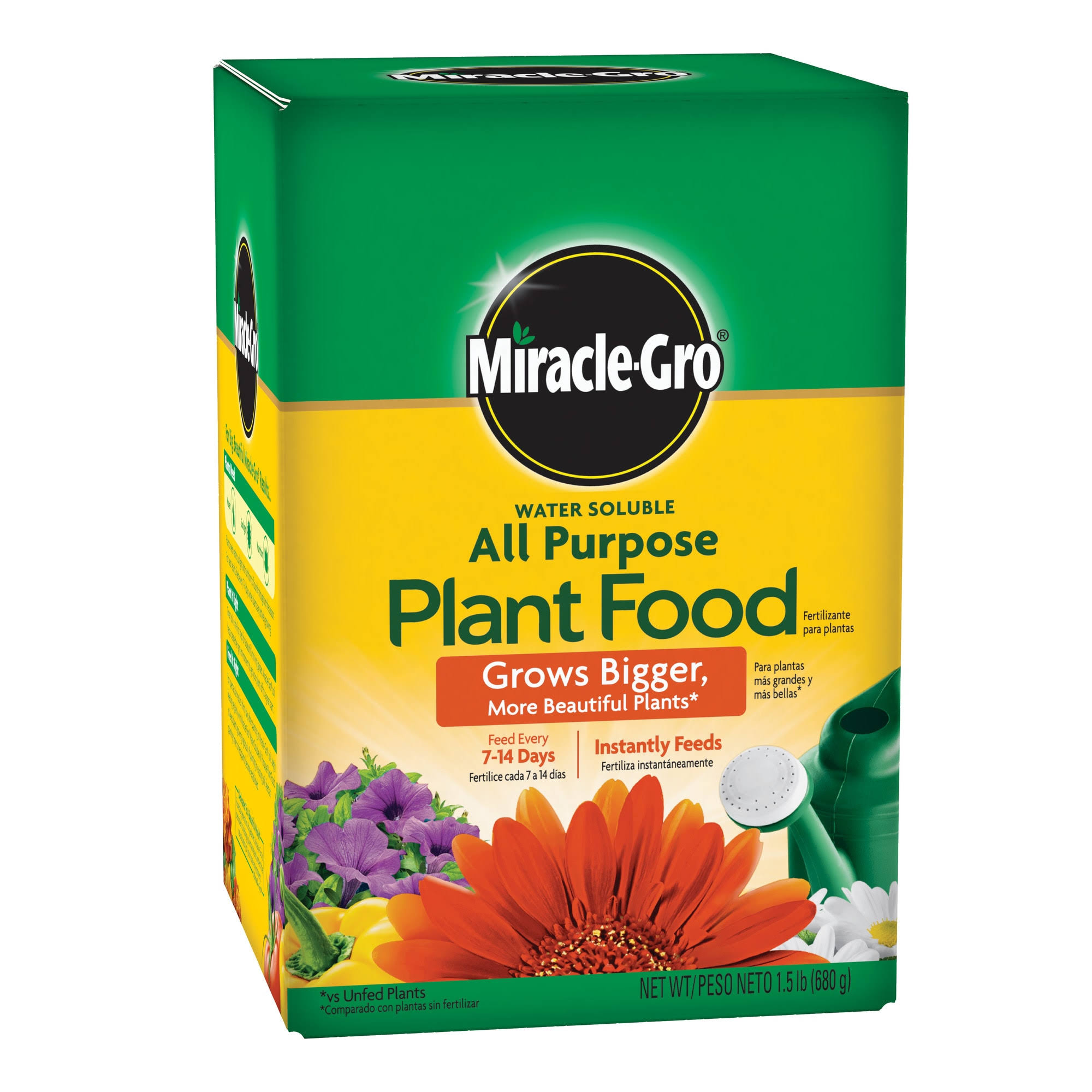 Miracle Gro Water Soluble All-Purpose Plant Food - 1.5lb