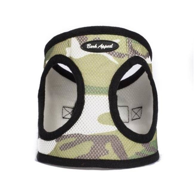 Bark Appeal Mesh Step in Dog Harness - XL, Camouflage