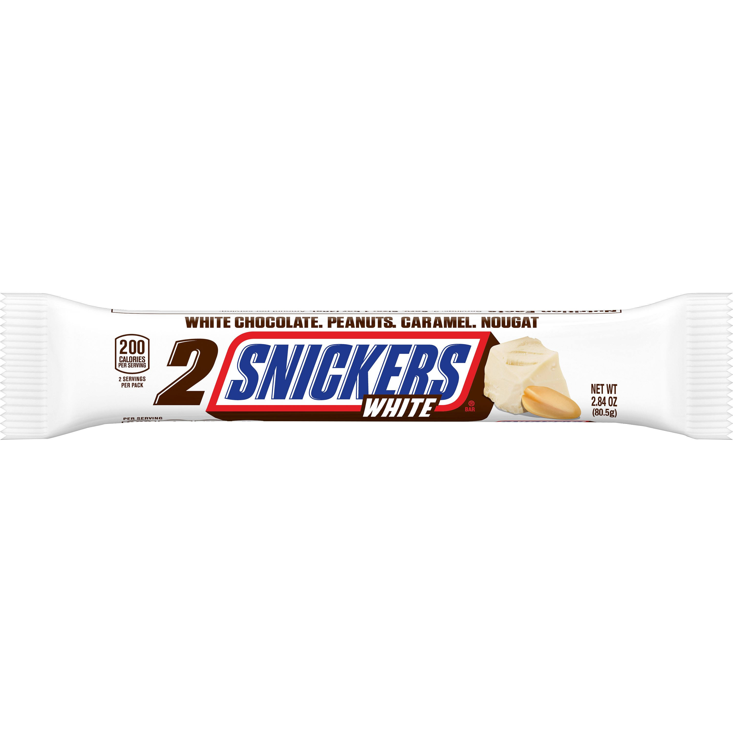 Snickers Bar, White - 2.84 oz