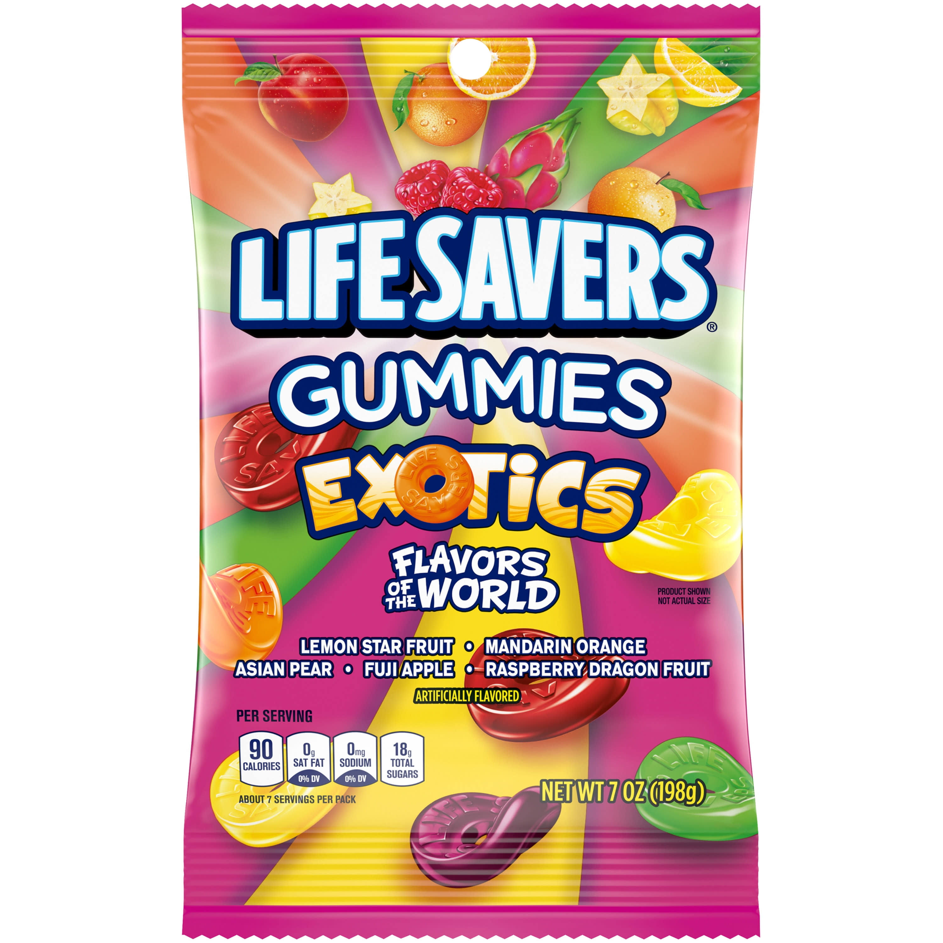 Life Savers Gummies Candy - Exotics, 7oz