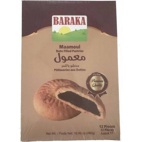 Baraka Mamooul Date Cookies - 16.9 Ounces - Pasha Market - Delivered by Mercato