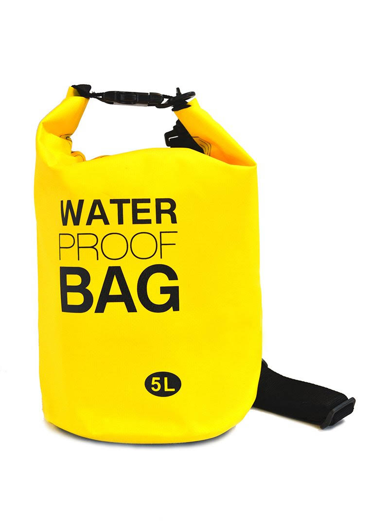 5L Water Proof Bags Skull / Yellow