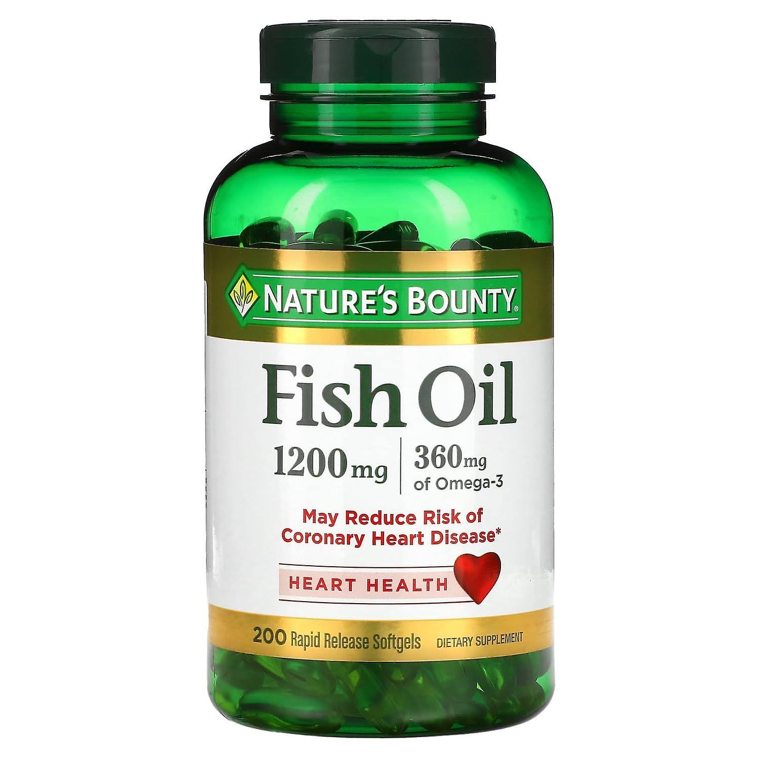 Nature's Bounty Fish Oil - 200ct