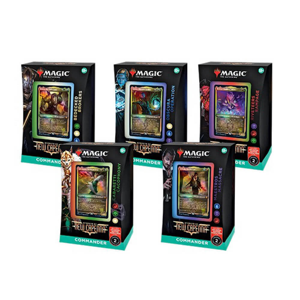 Magic: The Gathering - Streets of New Capenna Commander Deck Display
