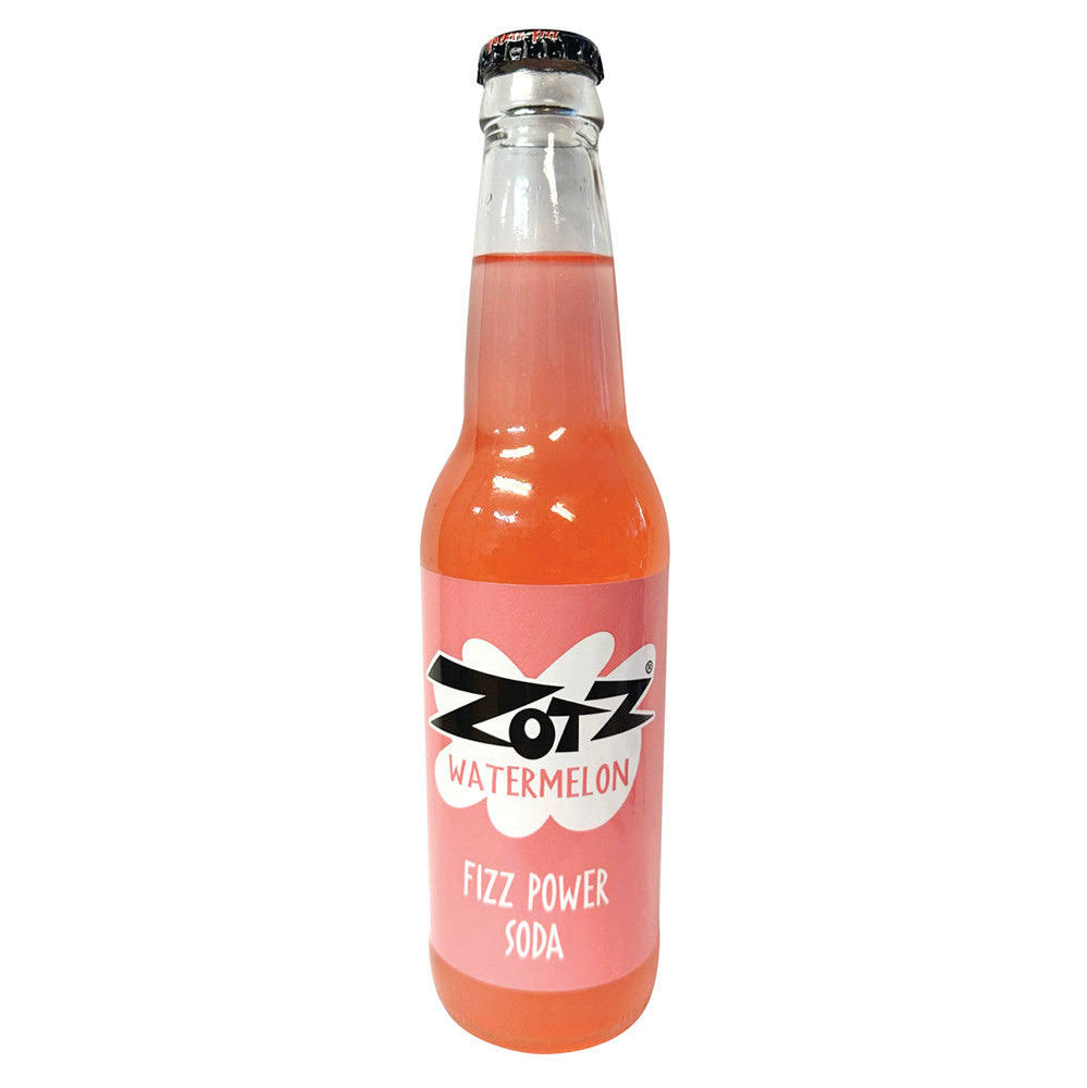 Zotz Watermelon Fizz Power Soda - Soda Pop Bros Soda