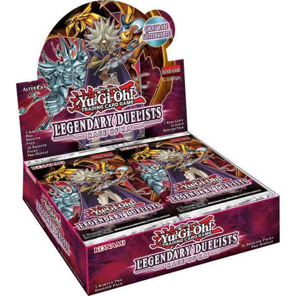 Yu-Gi-Oh! Legendary Duelists 7 Rage of Ra Unlimited Reprint Booster Di