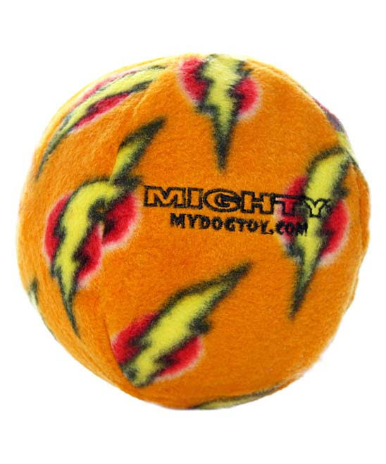 Mighty Unicorn Ball Toy - Orange, Medium