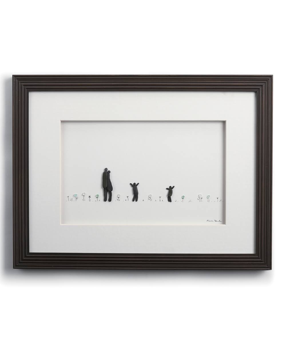 Sharon Nowlan White & Gray Life's Little Moments Framed Wall Art One-Size