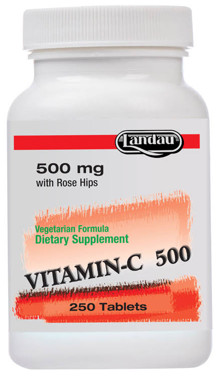 Landau Kosher Vitamin C Tablet - 500mg, 250ct