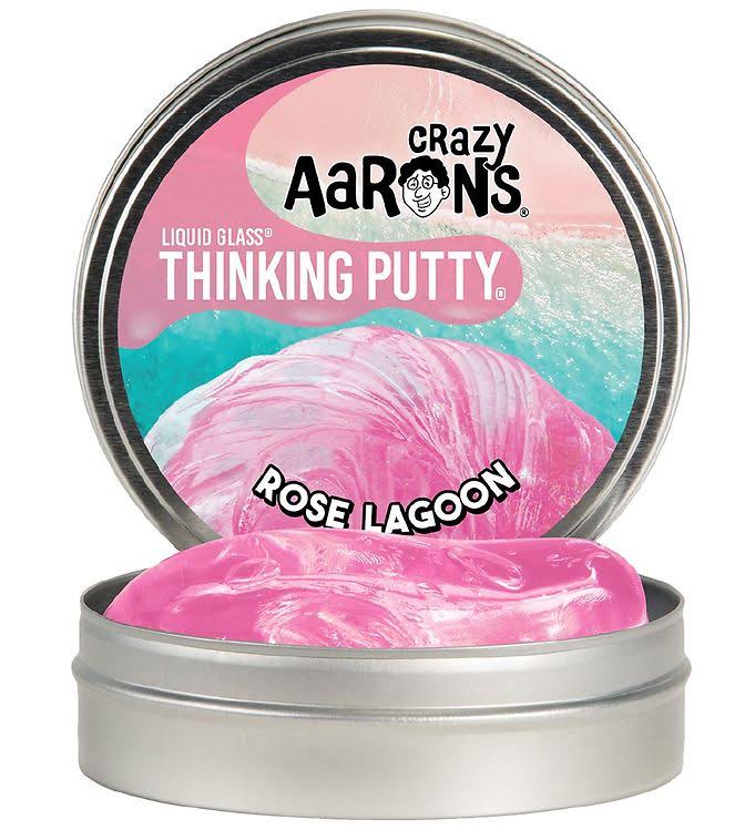Crazy Aarons Putty - 10 cm - Liquid Glass - Rose Lagoon