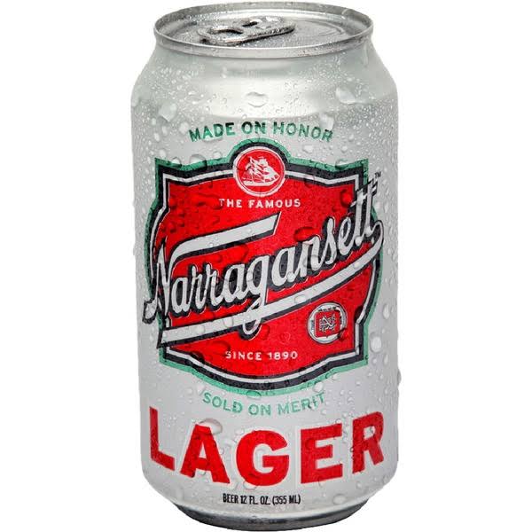 Narragansett Lager Beer Cans