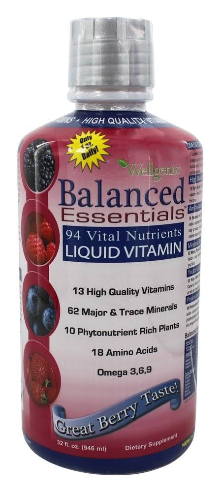 Balanced Essentials Liquid Nutritional Supplement - Very Berry, 32oz