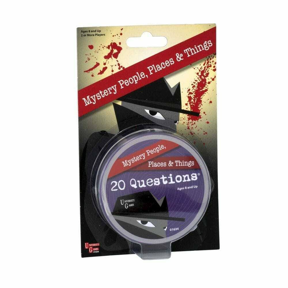 University Games 20 Questions Mystery Tins
