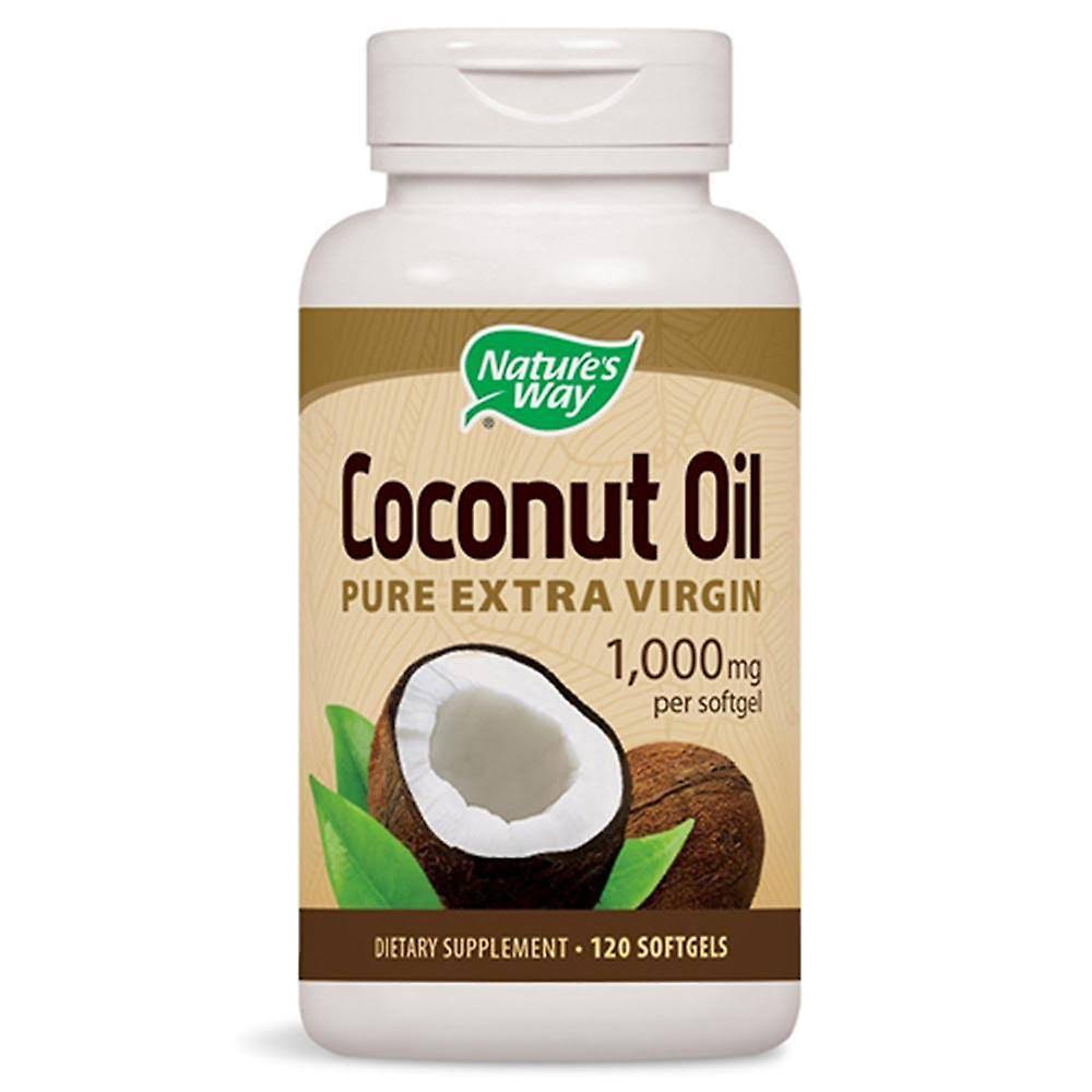 Nature's Way Coconut Oil - 100mg, 120 Softgels