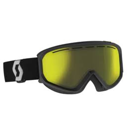 Ski Goggle Scott Fact Chrome Black/White