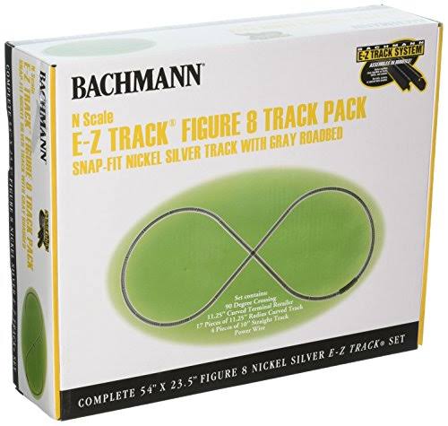 Bachmann Figure 8 E-Z Track Pack - N Scale Train, 44878