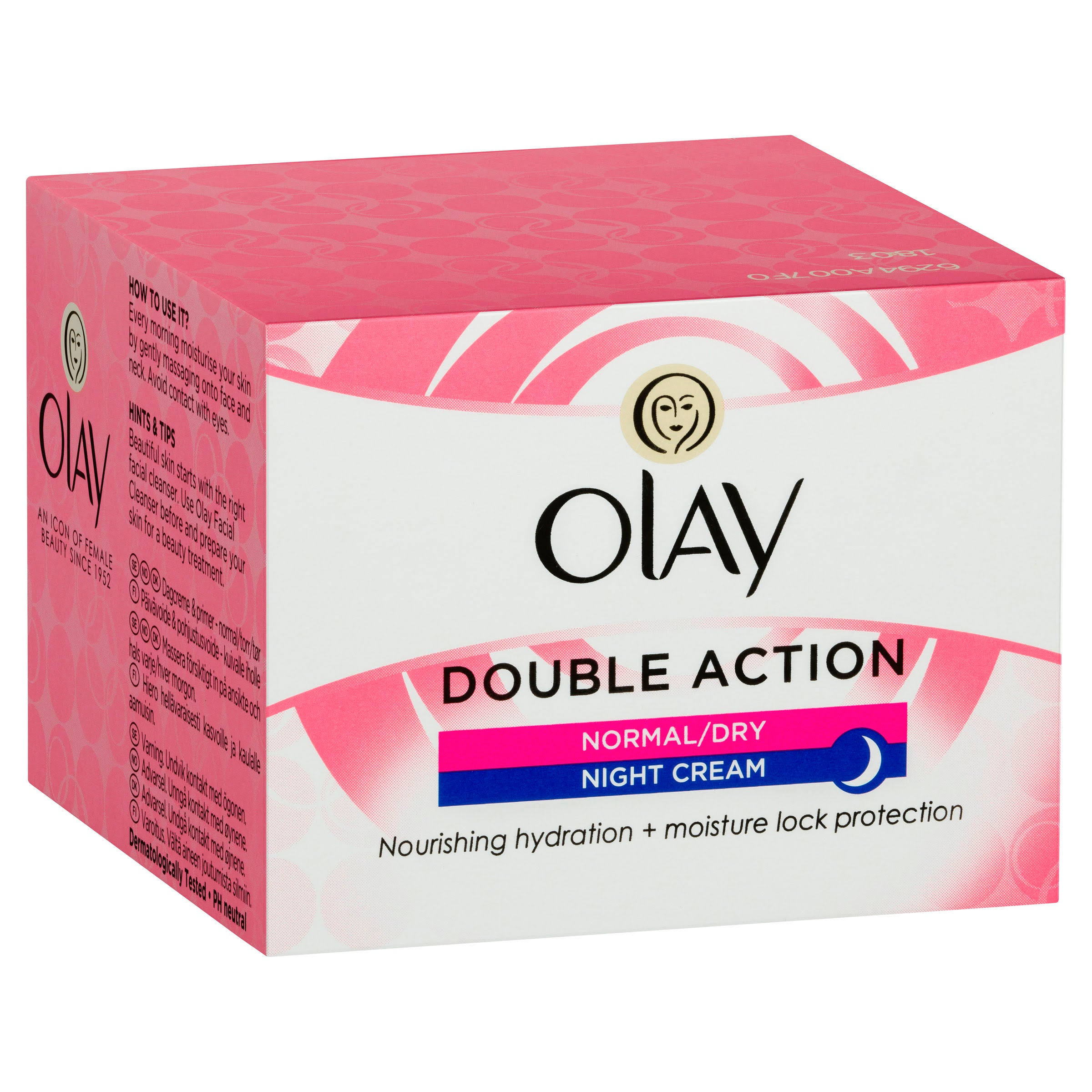 Olay Double Action Night Cream For Normal And Dry Skin - 50ml