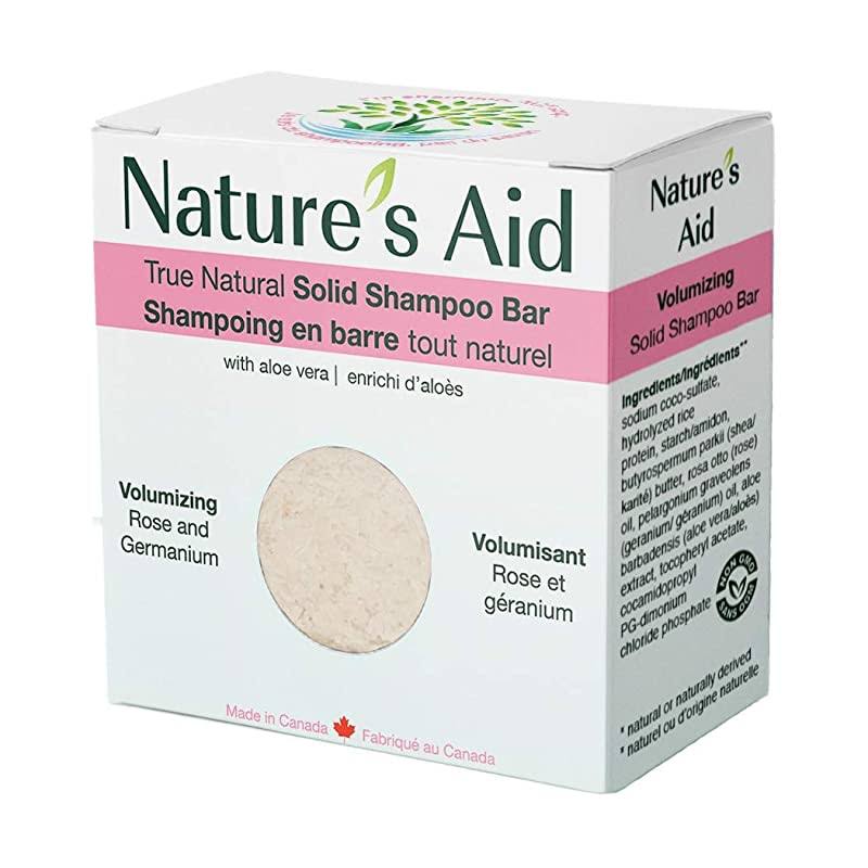 True Natural Solid Shampoo Bars (Volumizing with Rose & Geranium)