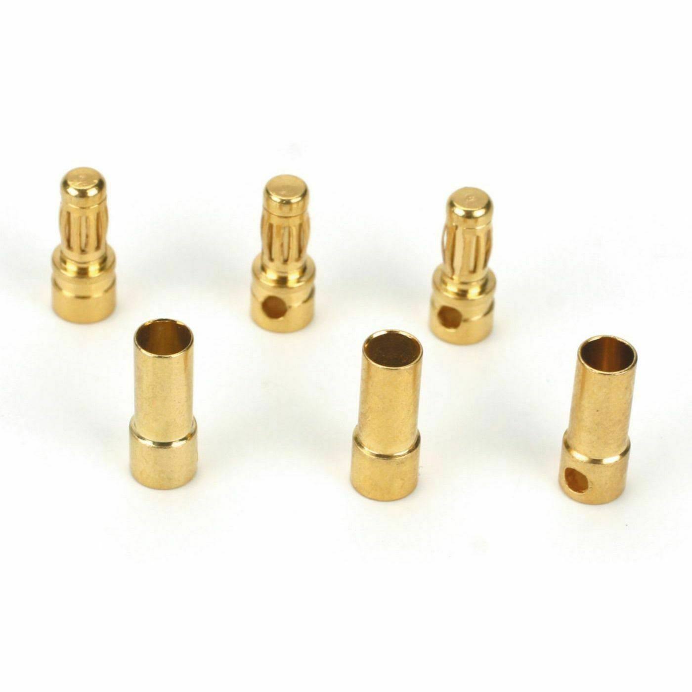 Dynamite Gold Bullet Connector Set, 3.5mm (3) DYNC0043
