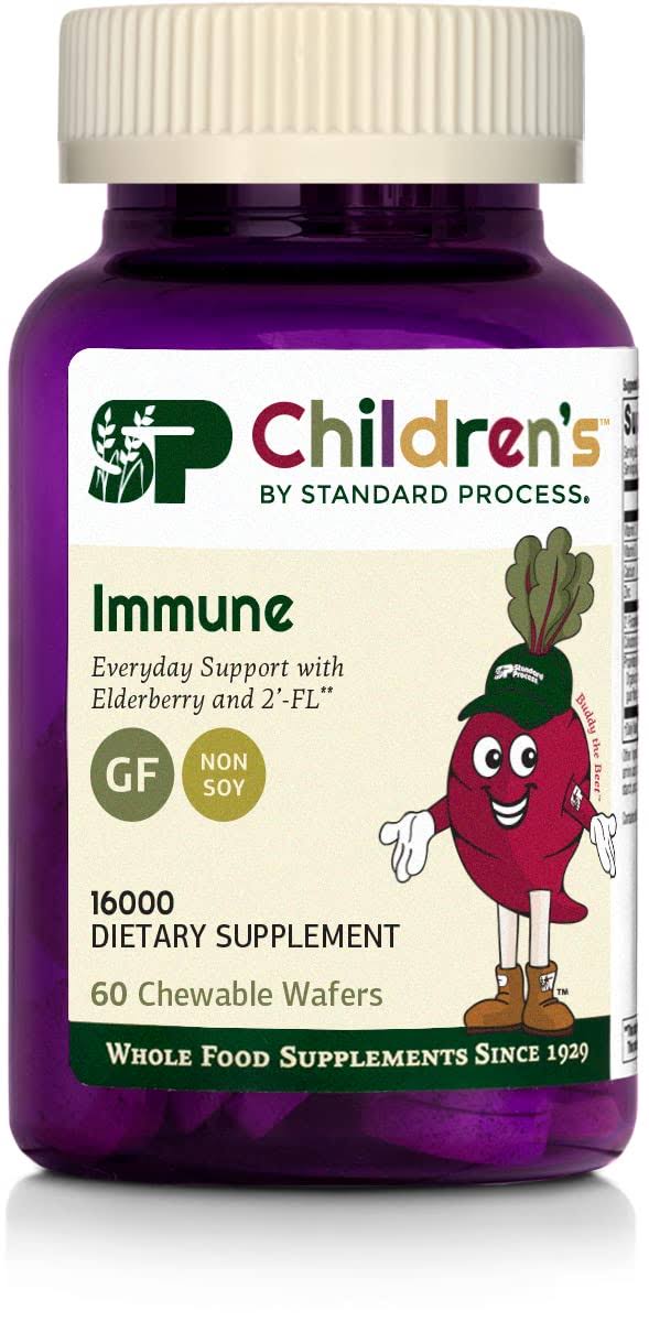 Standard Process - Children's Immune - Everyday Support With Elderberry - 60 Wafers