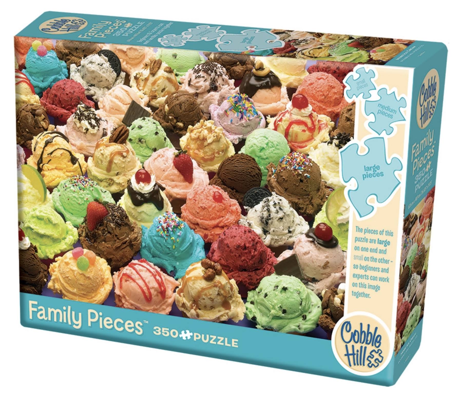 Cobble Hill More Ice Cream Jigsaw Puzzle - 350pcs