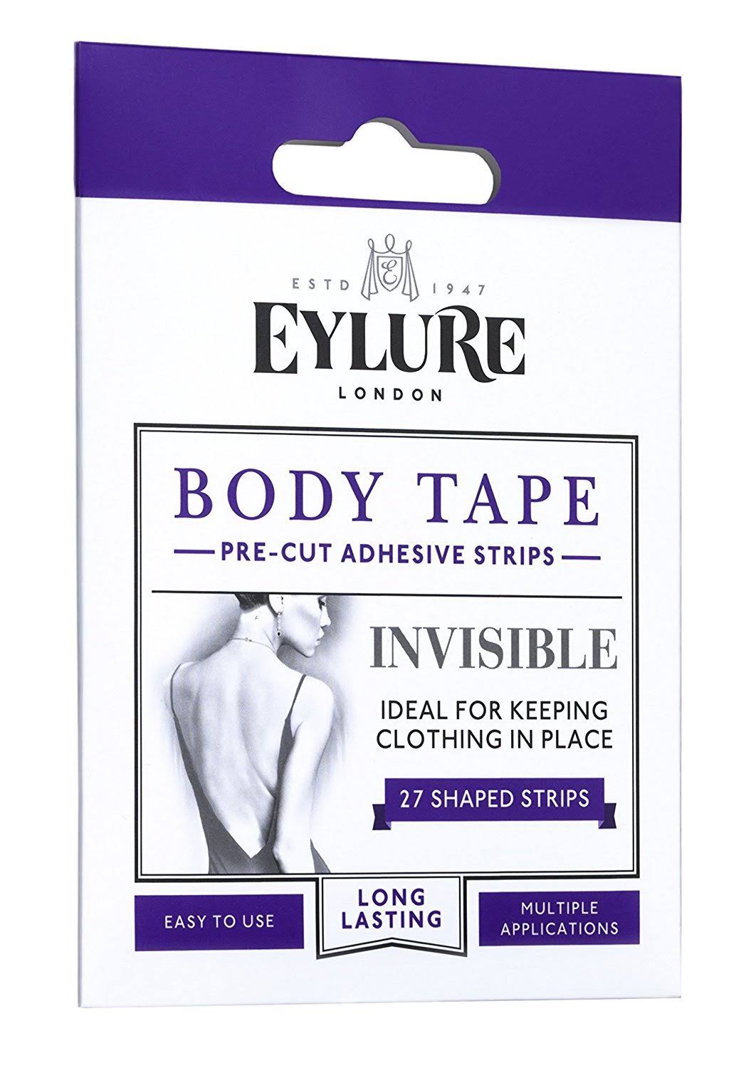 Eylure Body Tape - Invisible, 27 Shaped Strips