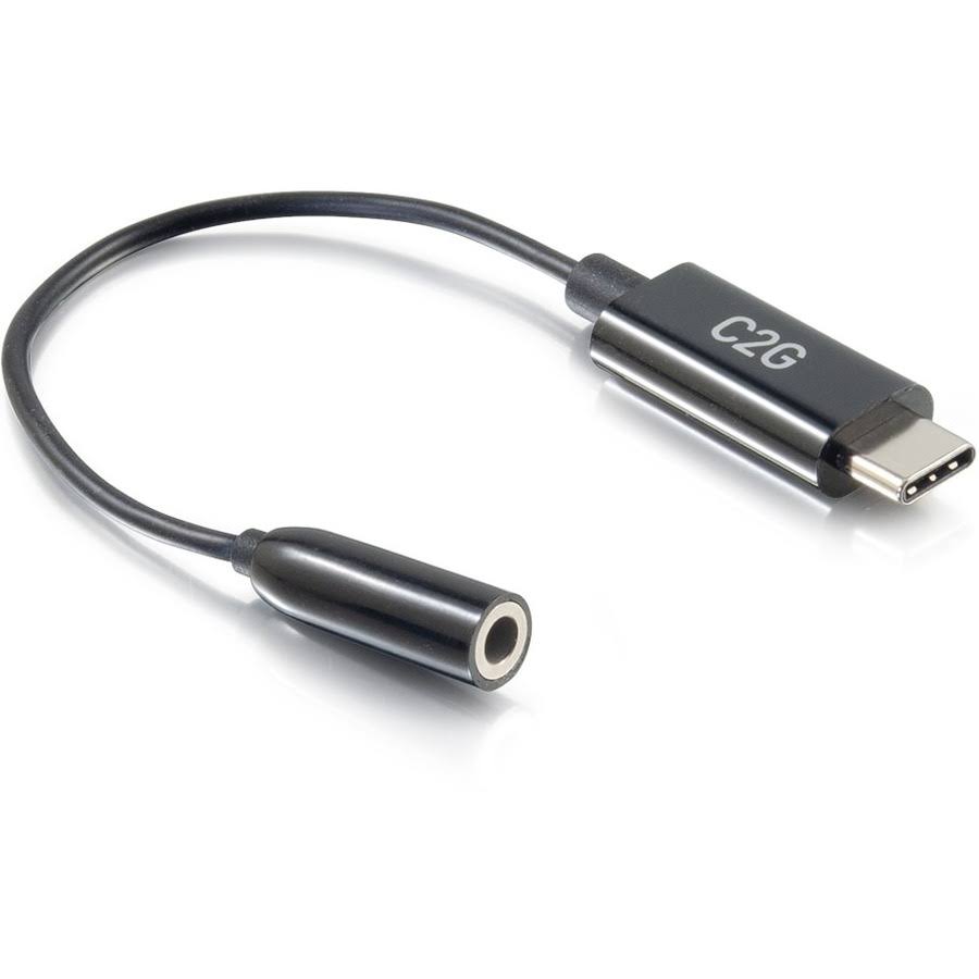 C2G USB C to Aux (3.5mm) Adapter