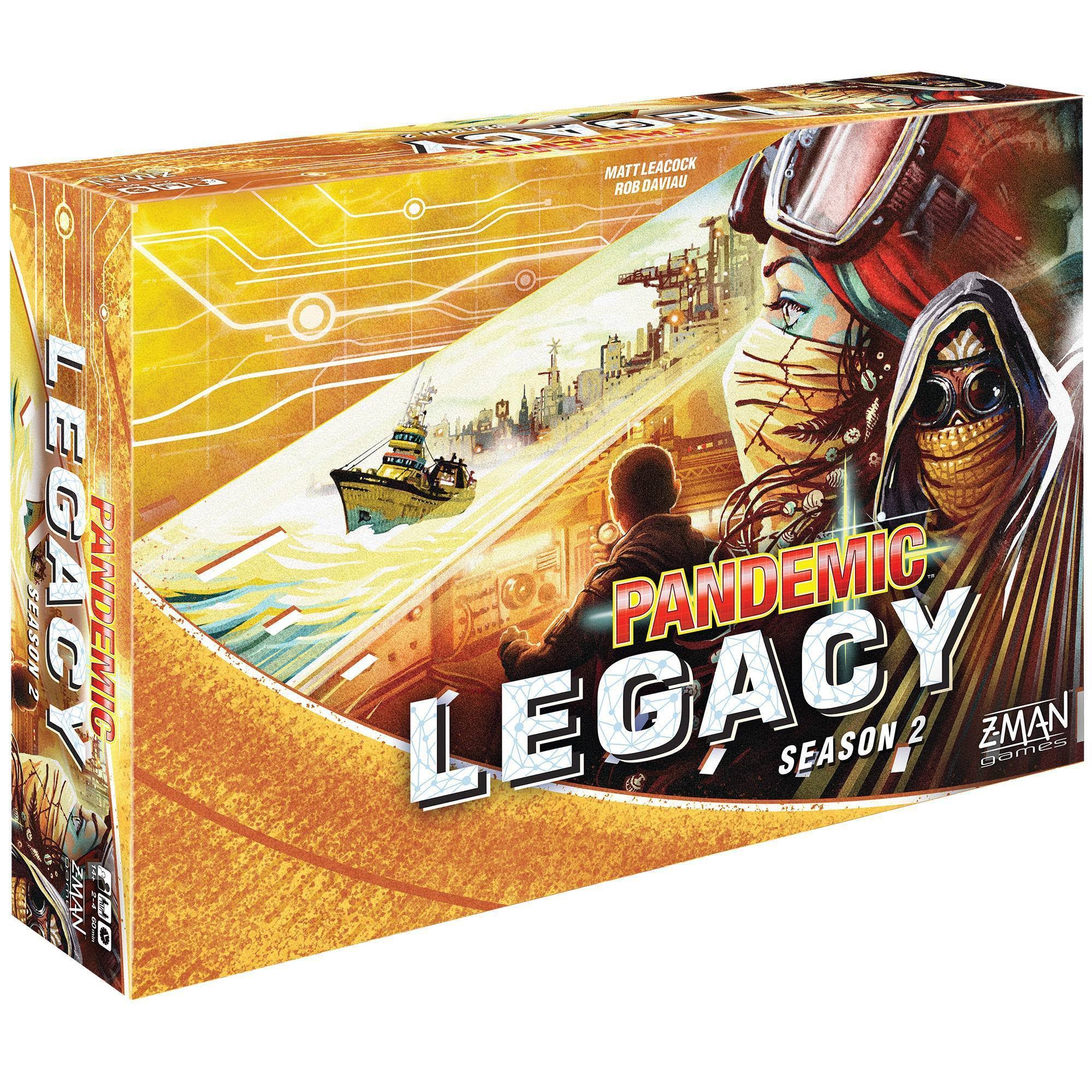 Pandemic Legacy: Season 2 Yellow Board Game