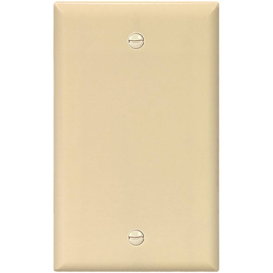 Cooper Wiring Devices Blank Wall Plate - Ivory