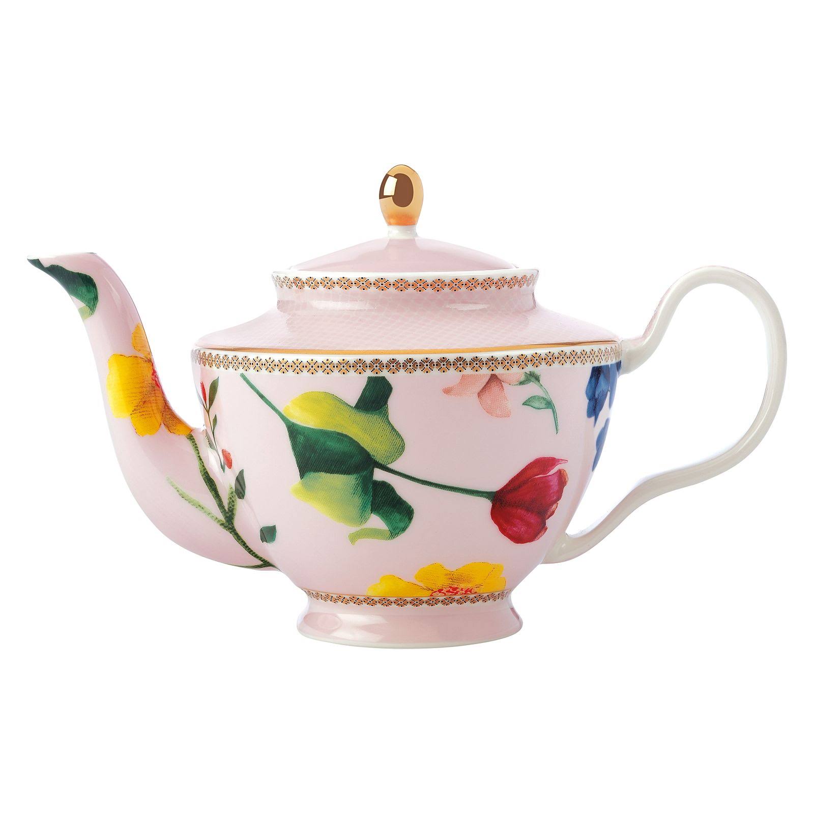 Maxwell & Williams Teas and C's Contessa Teapot with Infuser 500ml Rose