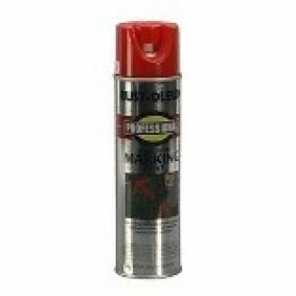 Rust-Oleum Professional Inverted Marking Spray Paint - Safety Red, 15oz