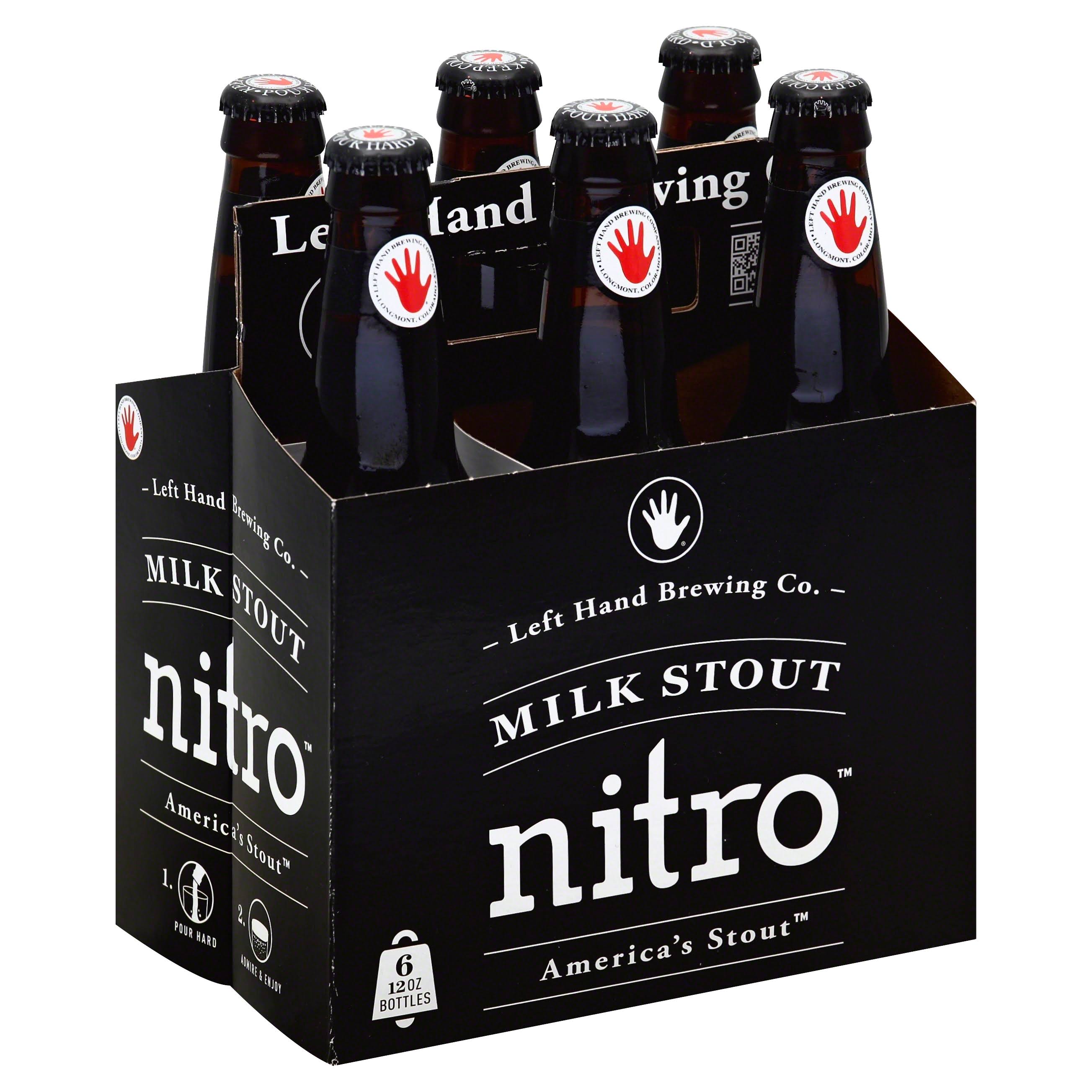 Left Hand Milk Stout Nitro - x6