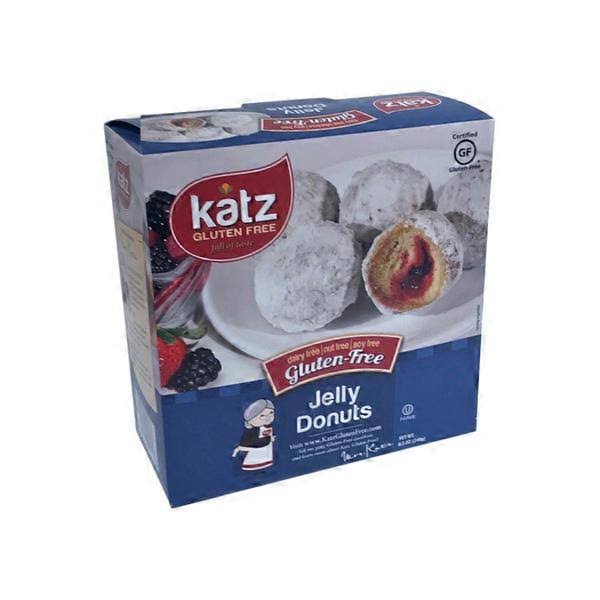 Katz Gluten Free Mini Jelly Donuts | Dairy Free, Nut Free, Soy Free, G