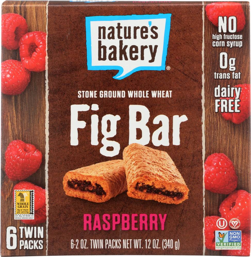 Nature's Bakery Whole Wheat Fig Bar - Raspberry