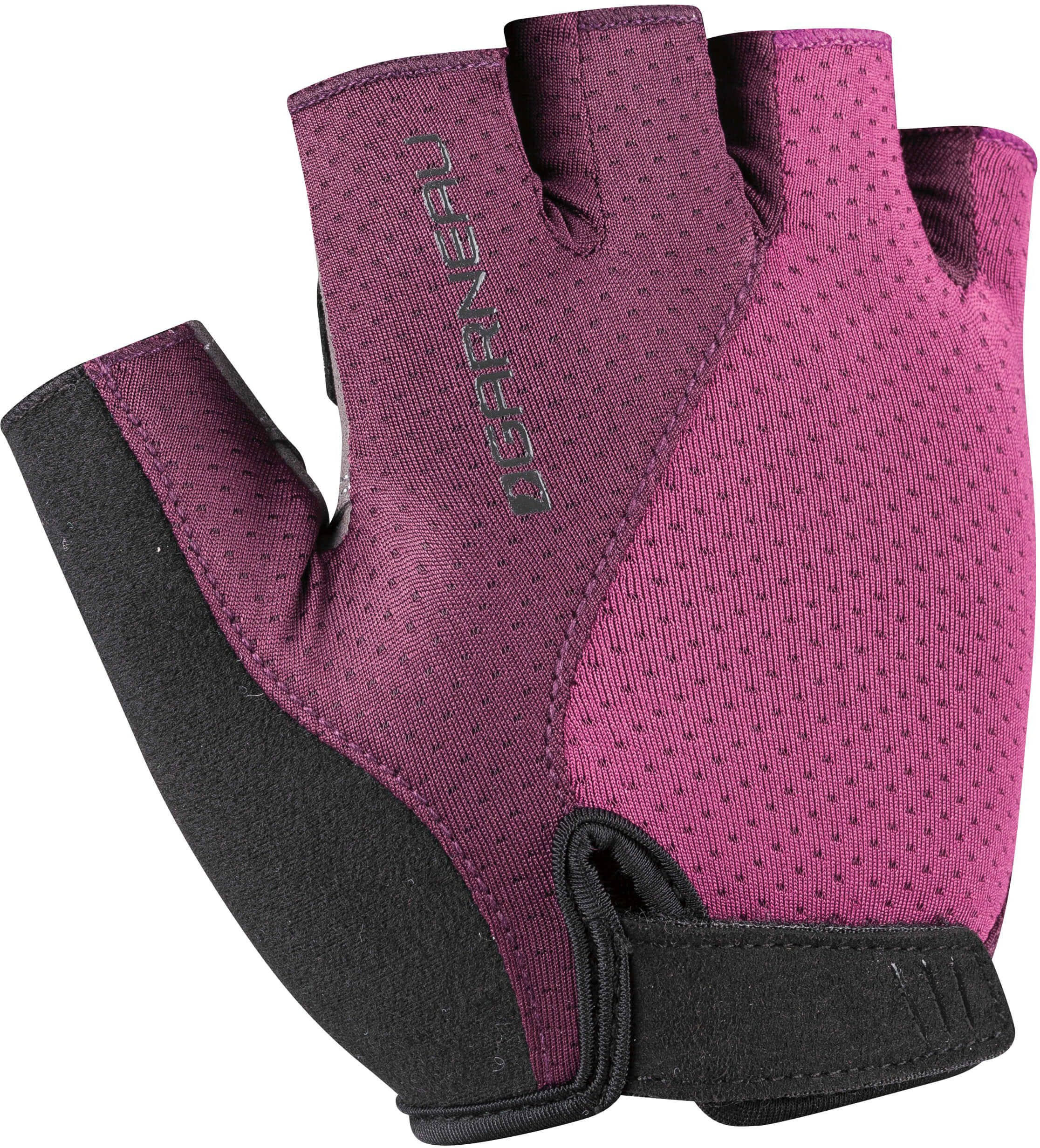 Garneau Womens Air Gel Ultra Gloves (M, pink/black/purple)