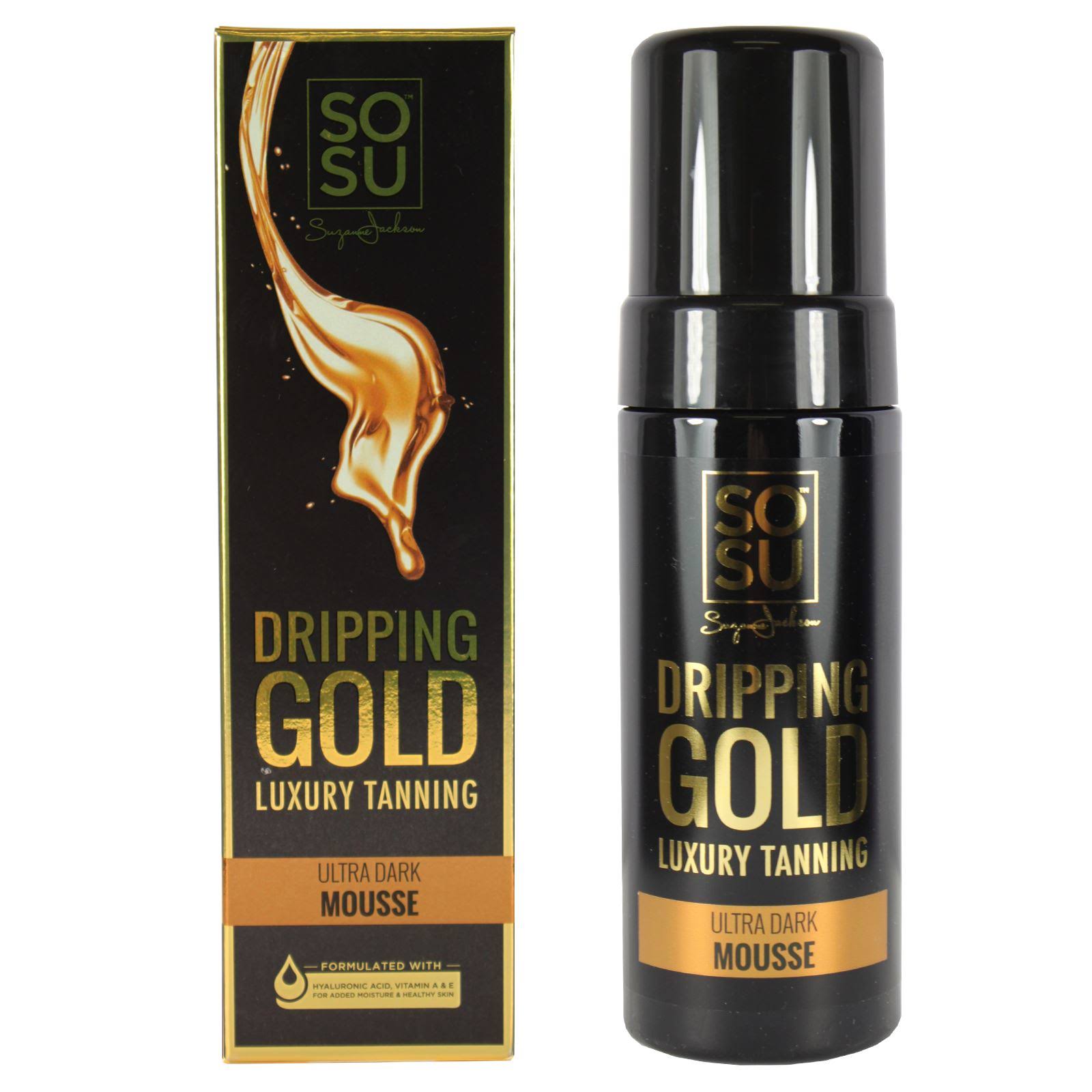 Dripping Gold Luxury Tanning Mousse |SoSu Ultra Dark