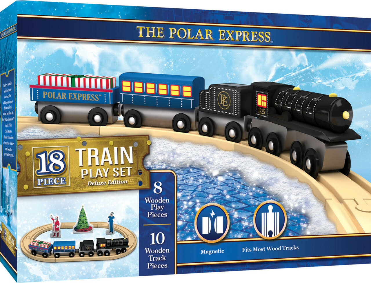 Masterpieces The Polar Express Train Play Set One-Size