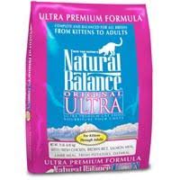 Natural Balance Original Ultra Whole Body Health Adult Cat Dry Food - Chicken Meal & Salmon Meal, 15lb