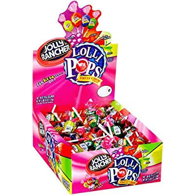 Jolly Rancher Fruit Chew Lollipops 100-count Box