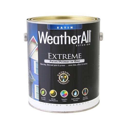 True Value Premium WeatherAll Extreme Exterior Paint / Primer in One - Satin Neutral Base, 1gal