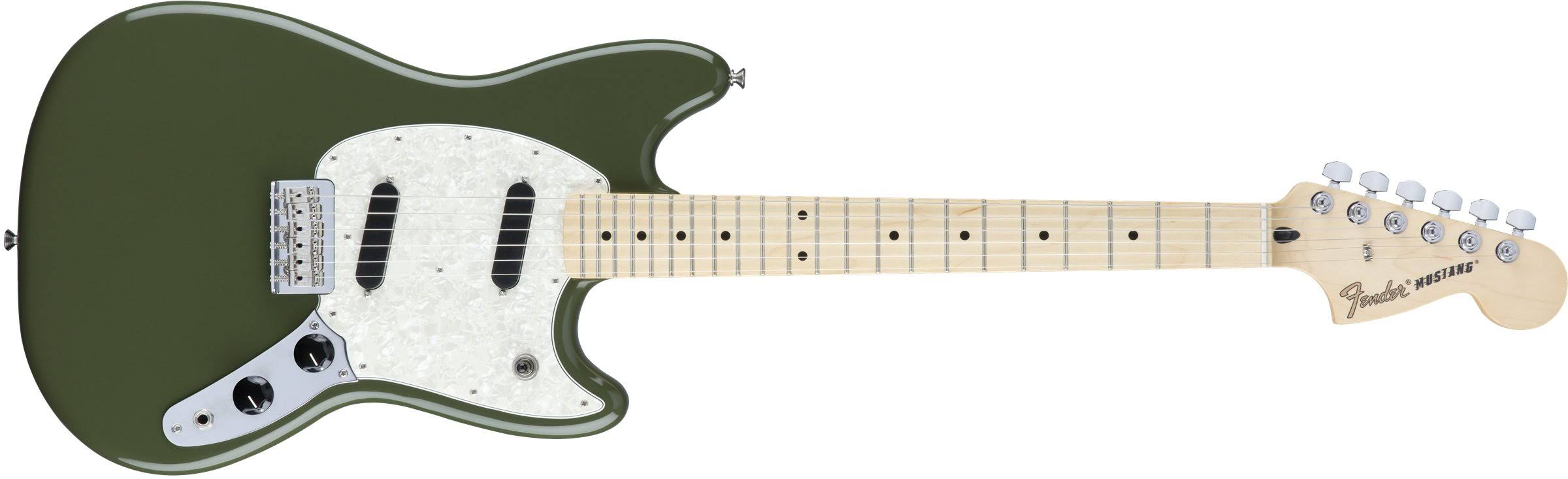 Fender Mustang Electric Guitar - Olive