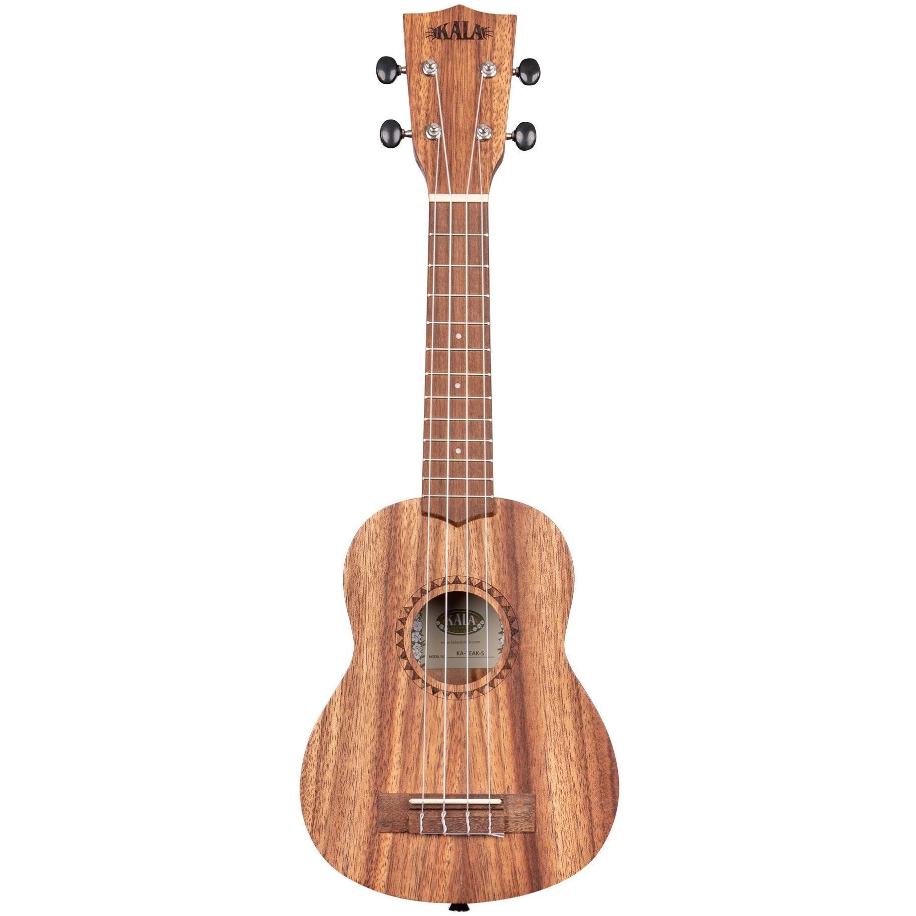 Kala Teak Soprano Ukulele - Natural Guitar