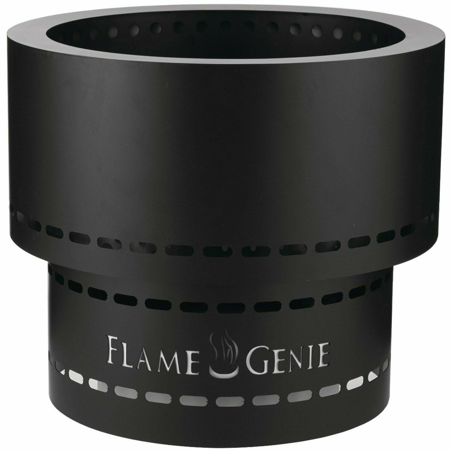 Hyc Flame Genie Inferno Pellet Fire Pit - Black, 19" x 16.25"