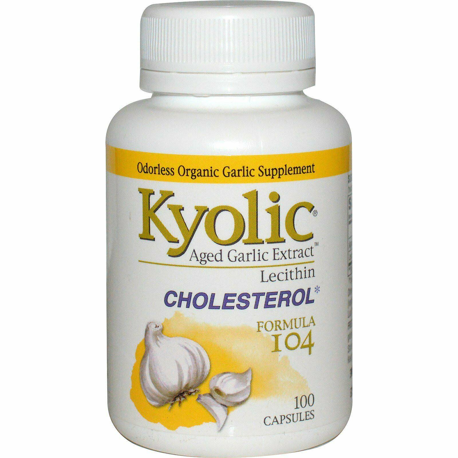 Kyolic Aged Garlic Extract Cholesterol Supplement