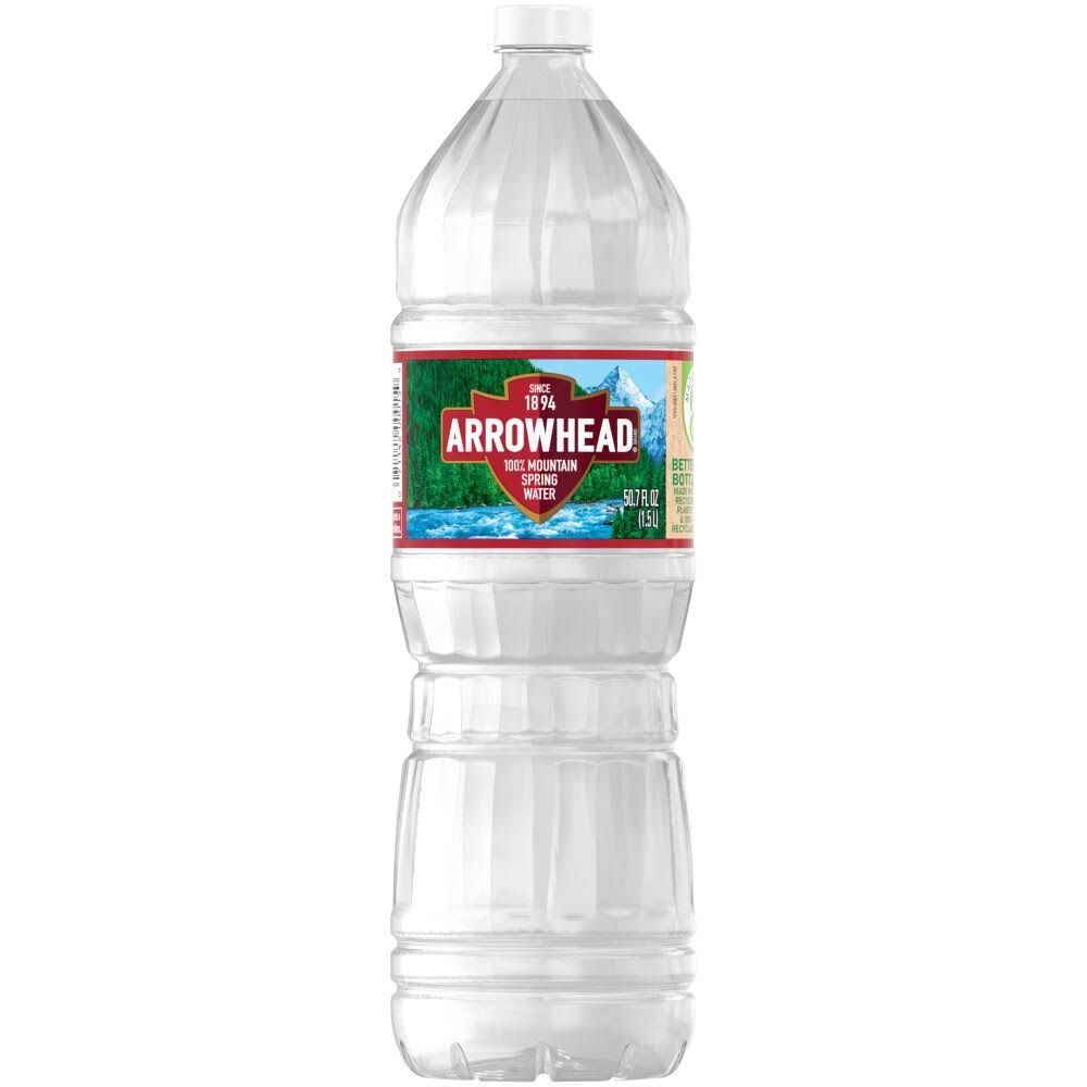 Arrowhead 100% Mountain Spring Water - 50.72oz
