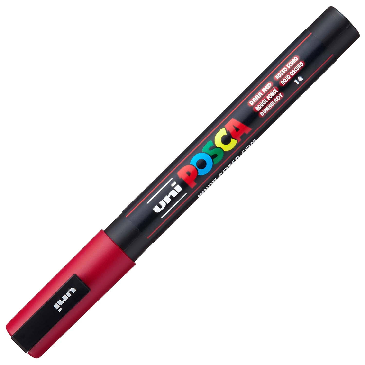 Uni Posca PC-3M Marker - Bullet Tip, Dark Red