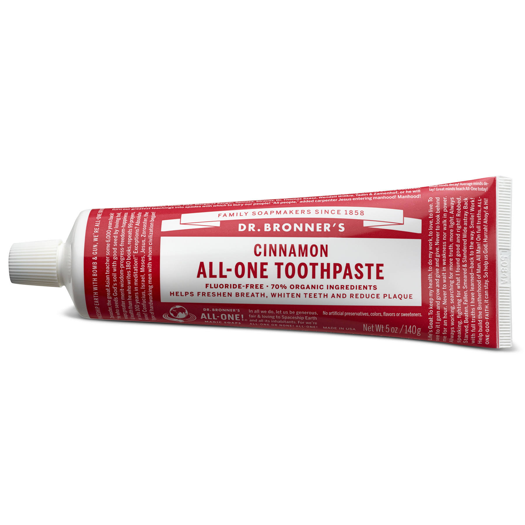 Dr. Bronner's All-One Toothpaste - Cinnamon