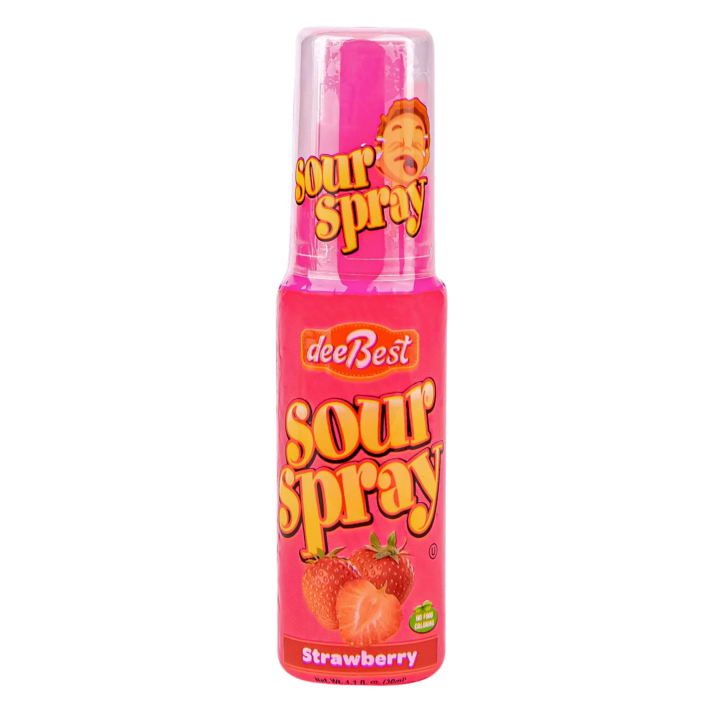 Sour Spray Candy Strawberry