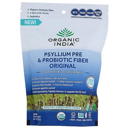 Organic India, Psyllium Pre & Probiotic Fiber, Original, 10 oz (283.5 g)